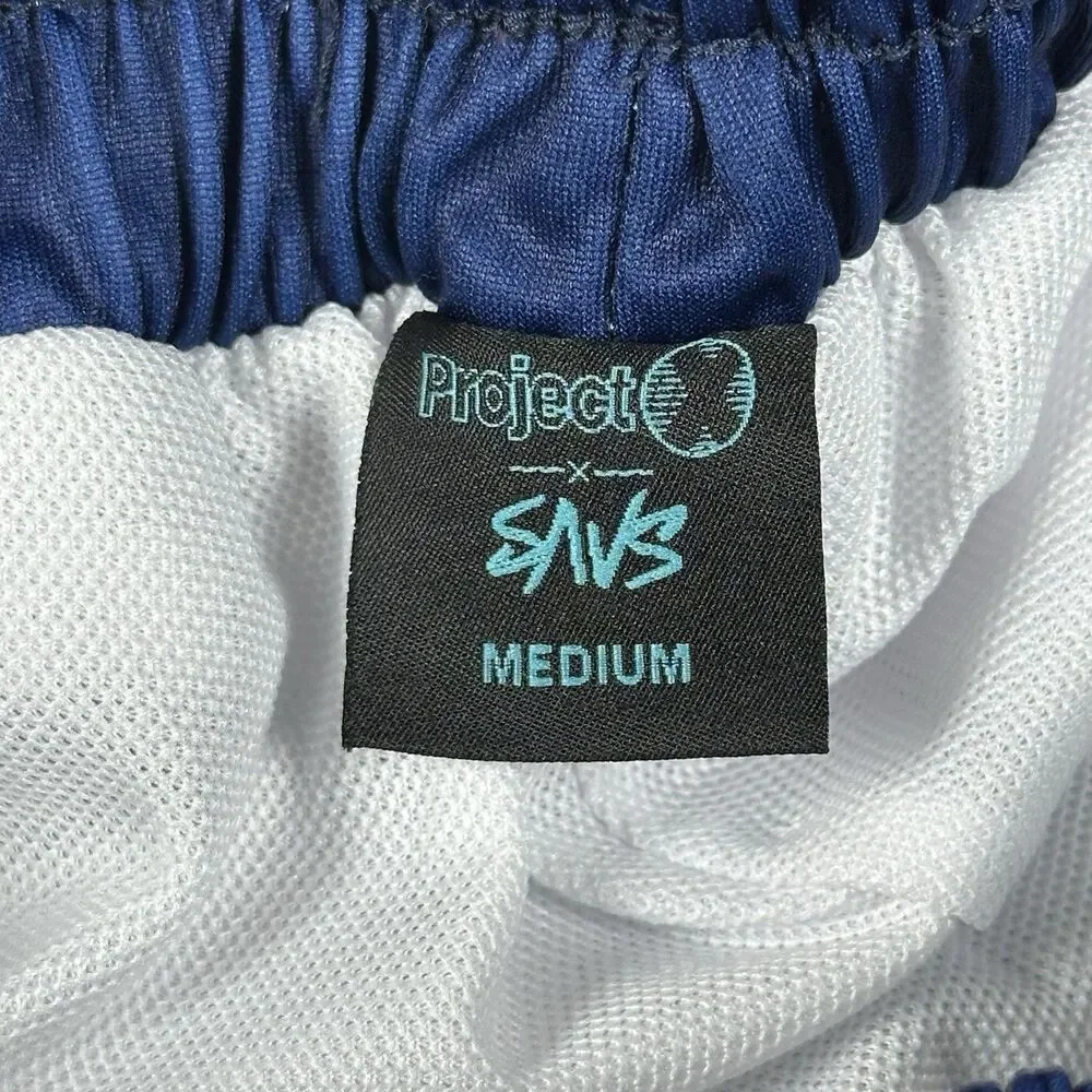 Project X SVNS Spider Man Basketball Shorts Mens Medium Mesh Zip